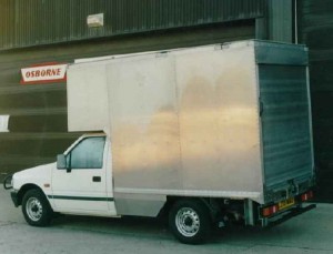 Box Van developed for Cambridge University Gardens Department