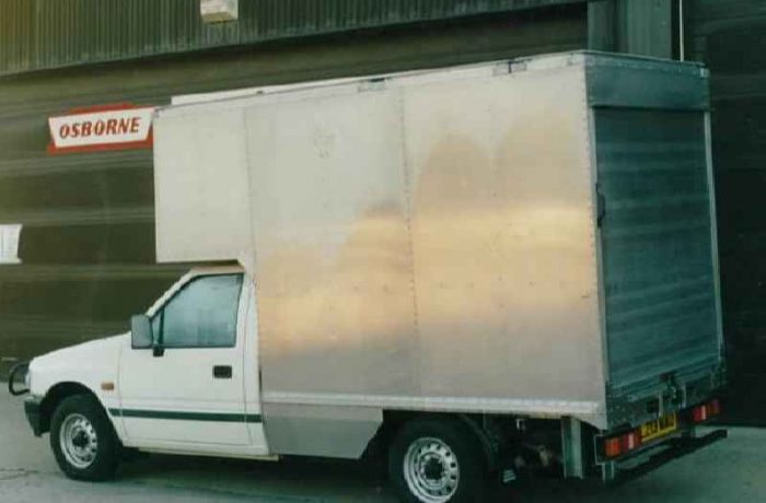 Box Van developed for Cambridge University Gardens Department