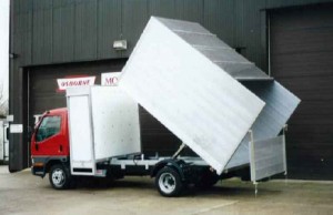 Tipper developed specifically for Tree Surgeons