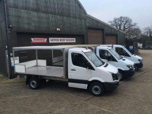 three new vehicles completed
